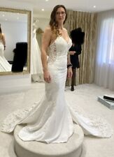 Wedding dress size for sale  BARNSTAPLE