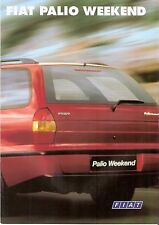 Prospekt / Brochure Fiat Palio Weekend 1998, usado comprar usado  Enviando para Brazil
