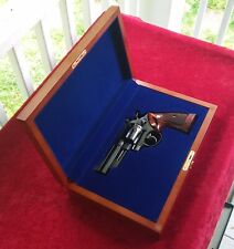 Usado, Estojo de apresentação de revólver ou pistola Smith & Wesson S&W caixa de madeira - feito sob encomenda comprar usado  Enviando para Brazil