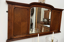 victorian overmantle wall mirror for sale  RICKMANSWORTH