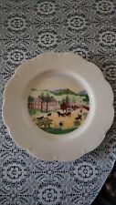 grandma moses plate for sale  Hot Springs National Park