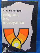 Vergote religion foi d'occasion  Saint-Didier-sur-Chalaronne