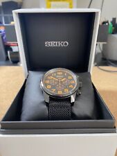 Seiko orange black for sale  BICESTER