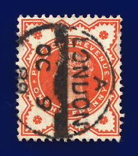 1887 SG197 1/2d Vermilion K27(2) London Fair Usado cpfl comprar usado  Enviando para Brazil