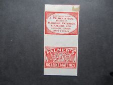 Old british matchbox for sale  CHELMSFORD