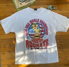 Vintage Houston Rockets 94’ 95’ Back To Back Championship Starter T-Shirt 1995 for sale  Shipping to South Africa