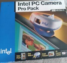 Intel PC Camera Pack CICP3 USB Web Cam with Bonus Software Open Box Complete VTG for sale  Shipping to South Africa