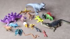 "Lote de 17 juguetes dinosaurios y animales de varios tamaños 3""-12" segunda mano  Embacar hacia Argentina