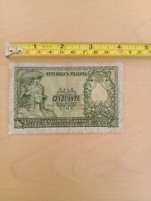 12 50 1951 lire banconota 31 usato  Sarntal