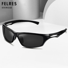 Óculos de sol masculino quadrado polarizado pesca condução ao ar livre óculos à prova de vento novo  comprar usado  Enviando para Brazil