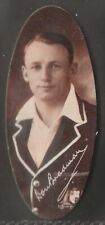 CARRERAS-POPULAR PERSONALITIES 1935 (OVAL)-#56- CRICKET - DON BRADMAN  for sale  Shipping to South Africa