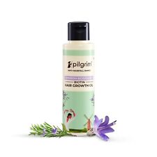 Pilgrim Spanish Rosemary & Biotin Hair Growth oil to Control hair Fall 100ml oil, used for sale  Shipping to South Africa
