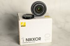 MINT Nikon 1 NIKKOR 10mm 2.8 Pancake Lens for Nikon 1 J1 J2 V1 V2 J5 etc cameras segunda mano  Embacar hacia Argentina