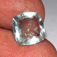 3.45 ct Aquamarine Beryl Goshenite  Natural Untreated 10 x 10 mm Gem #bgo1400, used for sale  Shipping to South Africa
