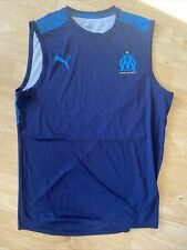 Puma OM Olympique Marseille Soccer Sleeveless Training Jersey for sale  Shipping to South Africa