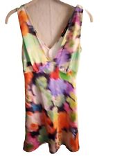 Nasty Gal Dress Perfect For Summer Spring Beautiful Vibrant Colors Size 4 for sale  Shipping to South Africa