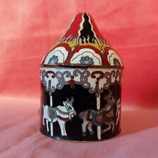 Cloisonne carousel pot for sale  ALNWICK