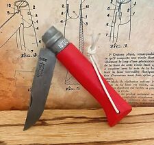 Couteau opinel rouge d'occasion  Tours-