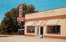 Cartão postal Route 66 Roadside Mesa Cafe, Lexington, Illinois - cerca de 1960 comprar usado  Enviando para Brazil