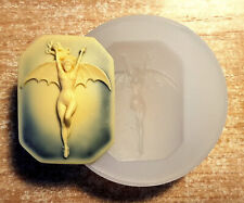 Used, VAMPIRE SILICONE MOLD Cameo Flexible Mould For Resin Polymer Clay Chocolate for sale  Shipping to South Africa
