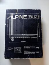 Alpine 1301 Used in Box Tuner Old School Car HiFi Vintage Car Radio for sale  Shipping to South Africa