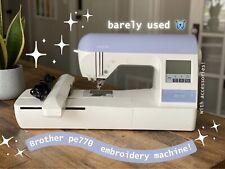 Brother pe770 embroidery for sale  La Mesa