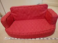 American Girl AG Retired COMFY COUCH Pink Sofa For Dolls 14" Long  for sale  Shipping to South Africa