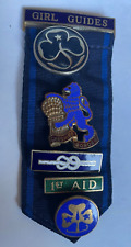 Girl guide pin for sale  CHESTER