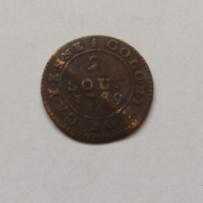 Monnaie cayenne 1789 d'occasion  Loué