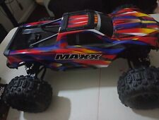 Traxxas maxx red for sale  Compton