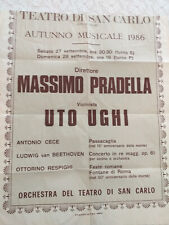 Manifesto vintage teatro usato  Palermo