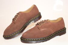 Dr. Martens Brown Suede Apron Toe 5-Eye Lace Up New Derby Mens 9 Womens 10 Shoes for sale  Shipping to South Africa