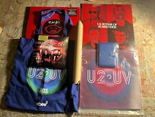 U2 UV Vibee Tote + Surrender, Bewung, Atomic LPs + 23 Pôsteres + Carteira + 24 Livros comprar usado  Enviando para Brazil