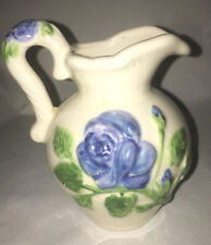 Floral ceramic pitcher for sale  Shipping to Ireland