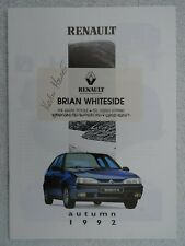 Renault range brochure for sale  BOURNEMOUTH