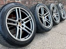 Genuine Porsche Macan Turbo S 20” Grey Alloy Wheels + Tyres 95B GTS 95B601025DG for sale  Shipping to South Africa