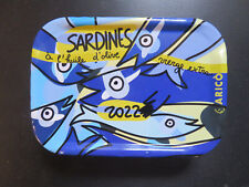 Boite sardines sérigraphiée d'occasion  Pithiviers