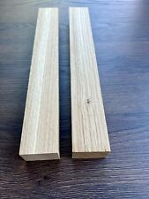 Oak hardwood 337x45x21mm for sale  UK