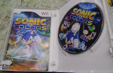 Sonic Colors Sega (Nintendo Wii, 2010) Jogo, Estojo e Manual  comprar usado  Enviando para Brazil