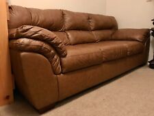 Genuine leather sofa for sale  Hackettstown