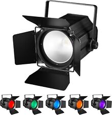 Used, LED 200W COB Stage Lights with Barn Doors, RGBWA 6in1 COB Par Lights, DMX/Mas... for sale  Shipping to South Africa