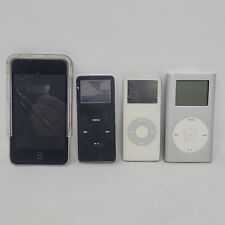 Lote de 4 iPod para piezas y reparación (2) Nano, iPod Touch, iPod antiguo, usado segunda mano  Embacar hacia Argentina