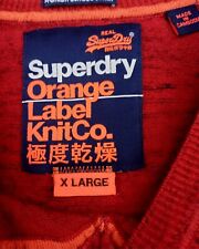 Superdry orange label for sale  RUSHDEN