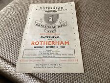 Gateshead rotherham reserves for sale  BINGLEY