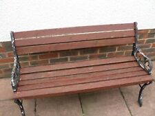 Garden bench cast for sale  SOUTHAMPTON