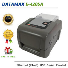 Datamax E-4205A E-Class impressora de etiquetas térmica direta USB LAN serial sem adaptador comprar usado  Enviando para Brazil