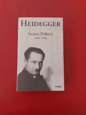 Heidegger scritti politici usato  Pescia