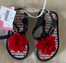 Stepping Stones Girls Red/White/Blue Sandals - Size 6 - NWT, used for sale  Shipping to South Africa