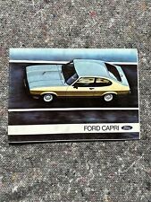 Ford capri autoprospekt gebraucht kaufen  Hagen