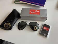 Óculos de sol Black Ray Ban G-15 lente largura regular NOVO EM FOLHA! comprar usado  Enviando para Brazil